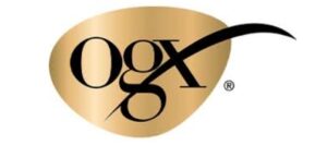 OGX brand hair shampoo and cosmetics