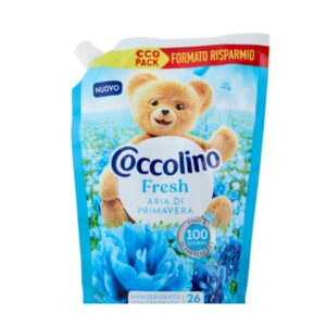 omekšivač za veš koncentrat Coccolino Aria di primavera 600 ml za 26 pranja-plavi coccolino