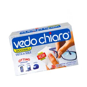 Vedo Chiaro vlažne maramice za čišćenje naočala vizira i mobitela 16 kom ne oštećuju leće i ekrane