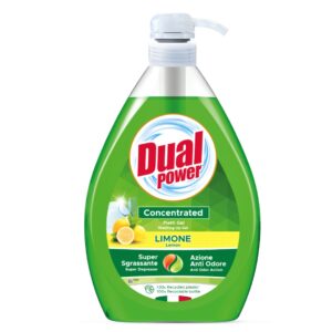 deterdžent za ručno pranje posuđa Dual power gel 1000 ml