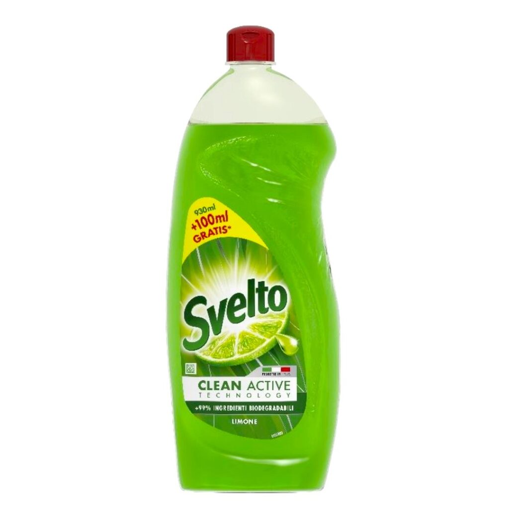 deterdžent za ručno pranje posuđa Svelto limun 1030 ml