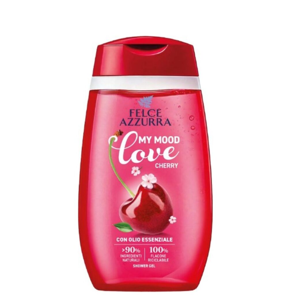 gel za tuširanje my mode love Felce Azzura Cherry 250 ml