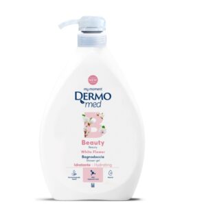 hidrantni gel za tuširanje Dermomed bijelo cvijeće 1000 ml sa pumpicom