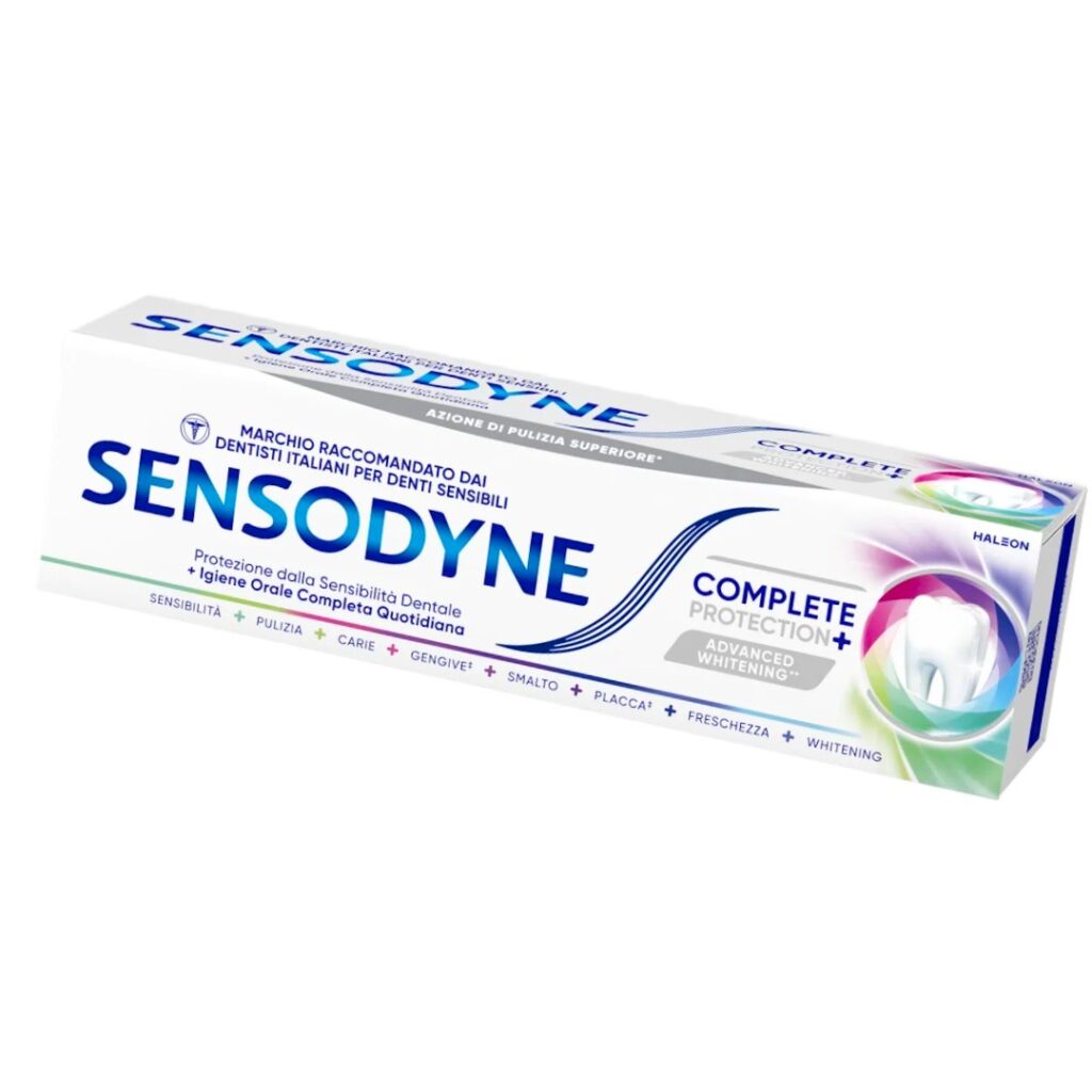 pasta za zube Sensodyne cpmlete protection +advanced whitening 75 ml