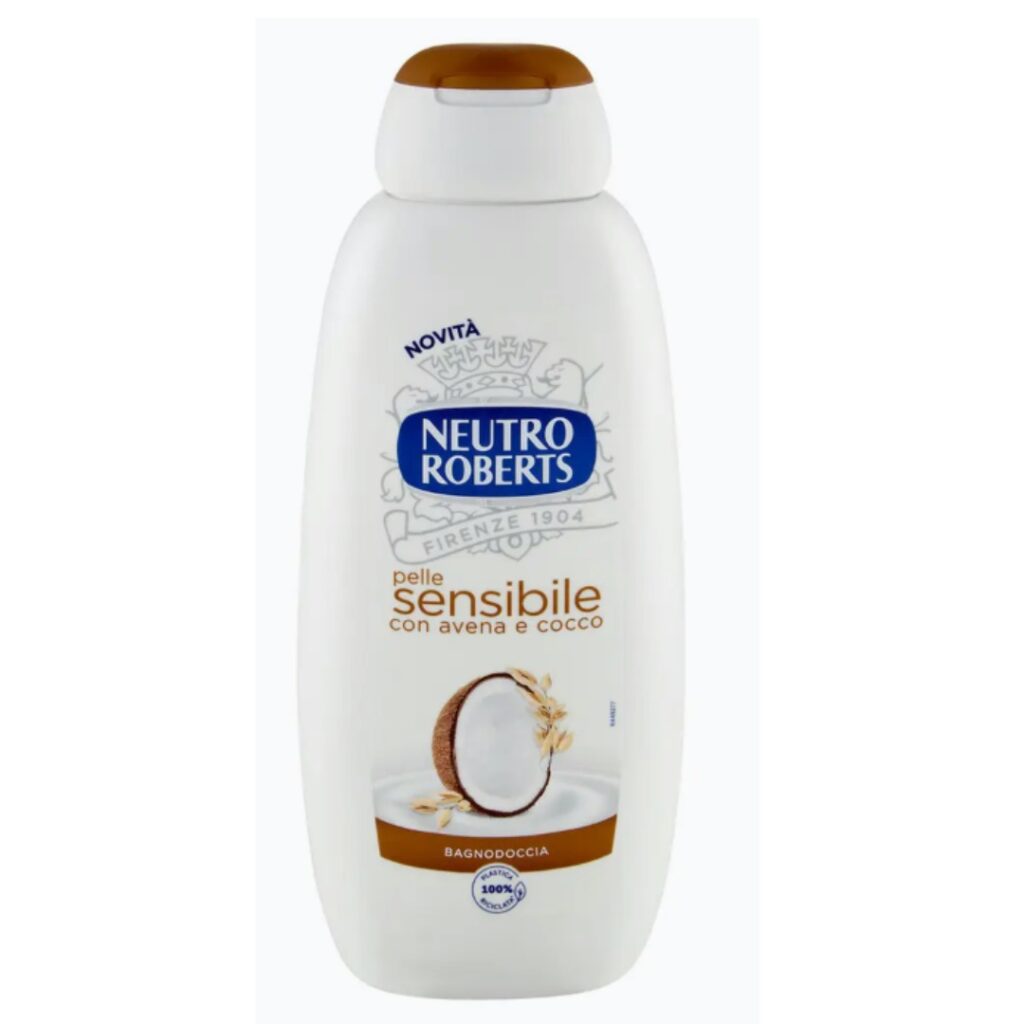Neutro Roberts gel za tuširanje Cocco & Avena 450 ml – za osjetljivu kožu – Italian Market Sarajevo