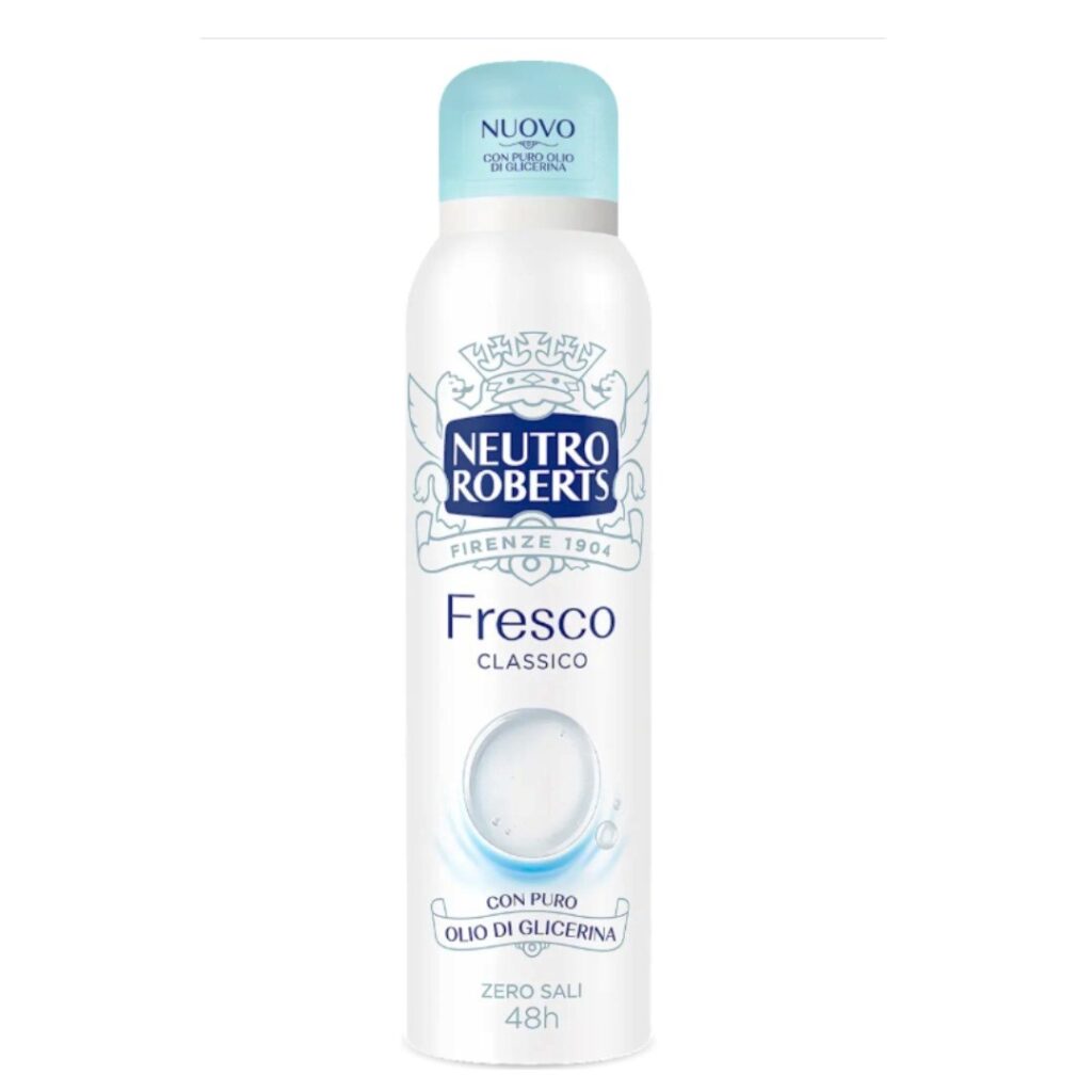 Neutro Roberts Fresco Classico dezodorans 150 ml – 48h svježina bez aluminijuma i parabena – Italian Market Sarajevo