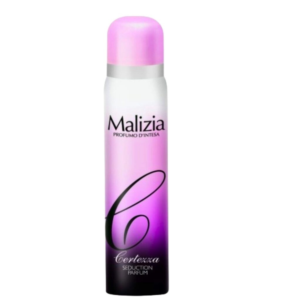 Malizia Certezza 150 ml – dezodorans i body mist s cvjetno-vanilijskim mirisom – Italian Market Sarajevo