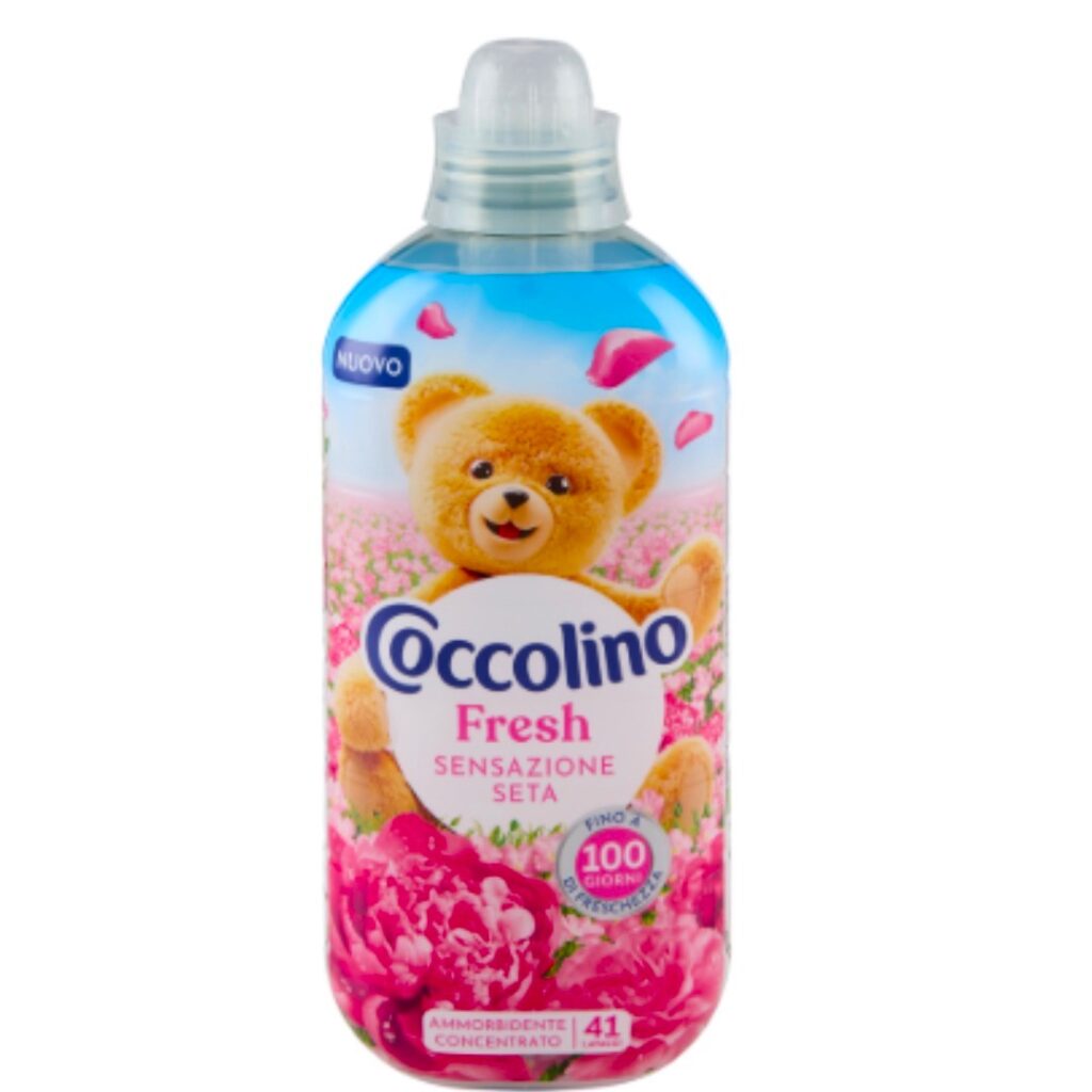 Coccolino omkešivač za veš koncentrat intense care sensazione seta 41 pranje 951 ml