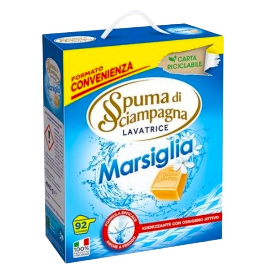 praškasti deterdžent za veš spuma marsiglia 4,14 kg 92 pranja
