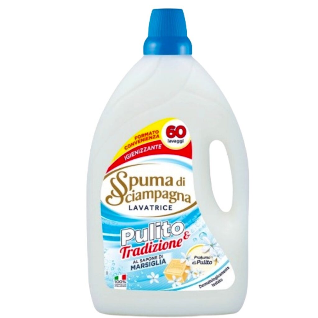 Spuma di Sciampagna Sapone di Marsiglia tečni deterdžent 3L 60 pranja