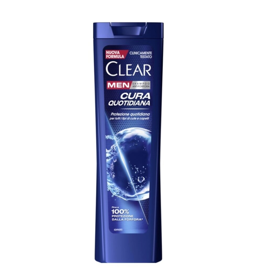 Clear Men Cura Quotidiana šampon protiv peruti 225 ml – muški šampon za svakodnevnu upotrebu