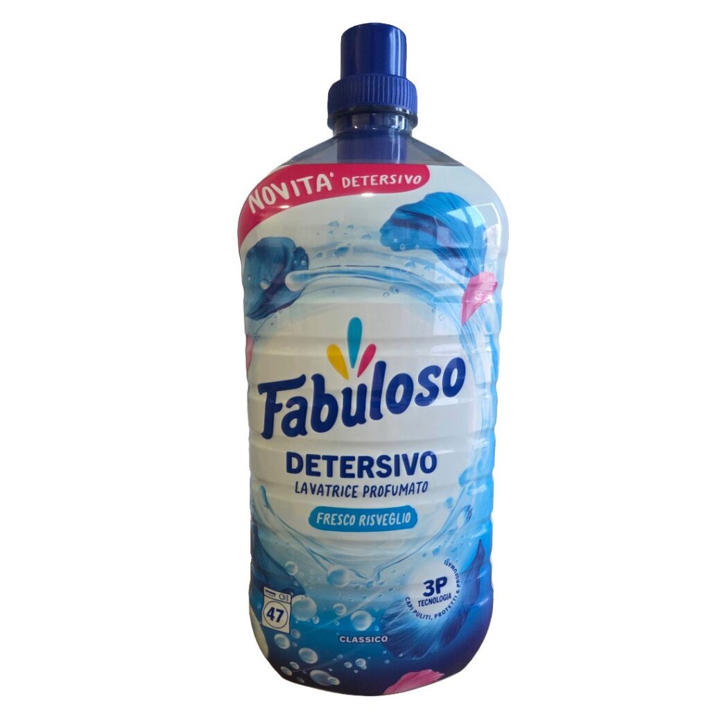 Fabuloso tečni deterdžent za veš Fresco Risveglio 1,9 L – koncentrat za 47 pranja, intenzivna svježina, italijanski kvalitet