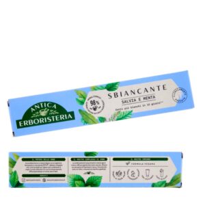 Antica Erboristeria sbiancante pasta za zube sa žalfijom i mentom 75 ml – prirodno izbjeljivanje i svjež dah