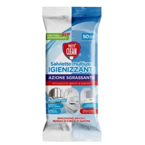 Pretty Clean višenamjenske dezinfekcijske krpice 50 kom – odmašćujuće krpice za kuhinju, kupatilo i elektroniku