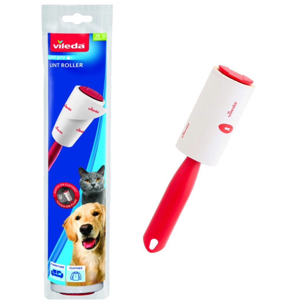 Vileda Pet Pro lint roller roler za uklanjanje dlaka kućnih ljubimaca 58 listova