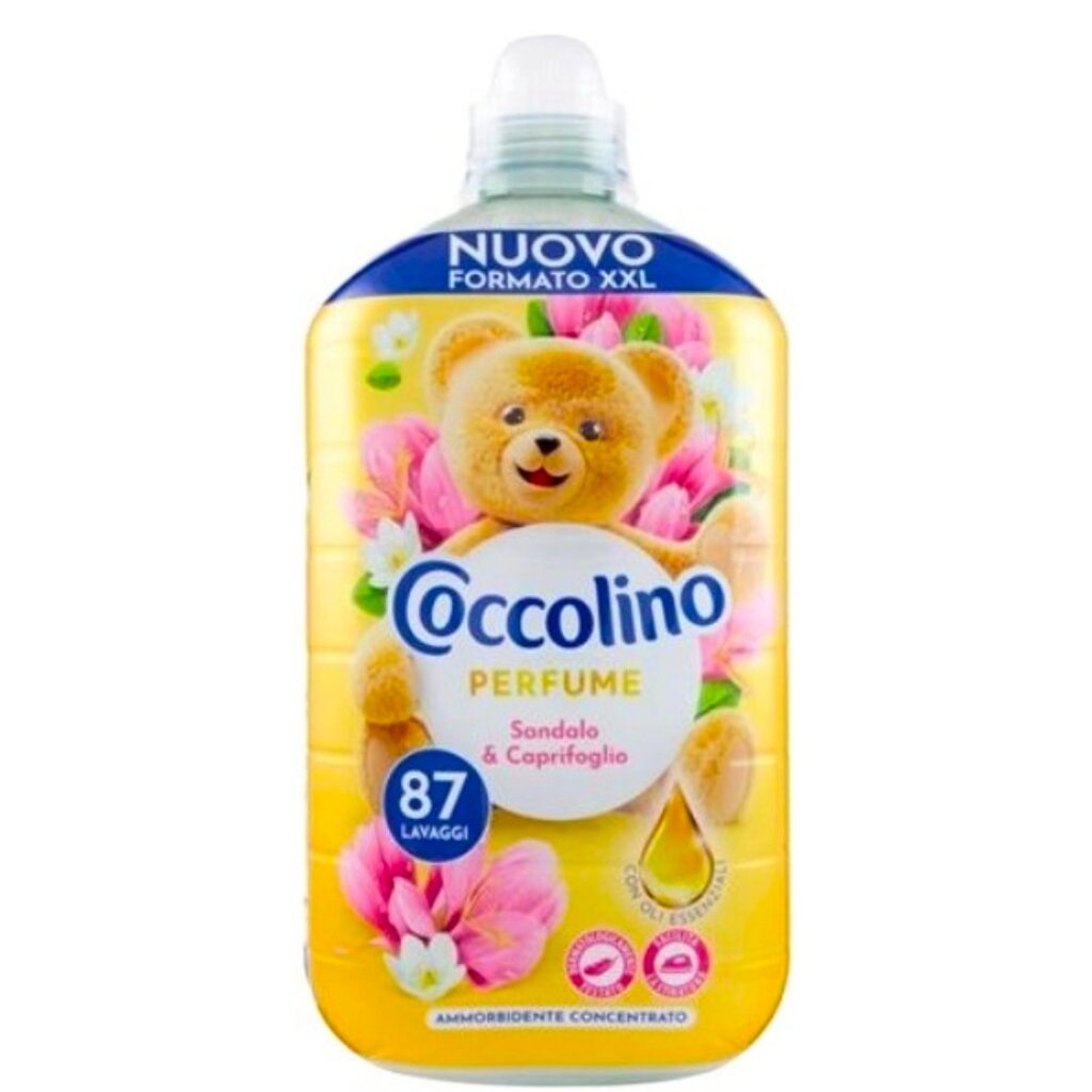 Coccolino Perfume Sandalo Caprifoglio omekšivač za veš 1.827 L 87 pranja XXL koncentrat parfemski miris sandalovina i cvijet