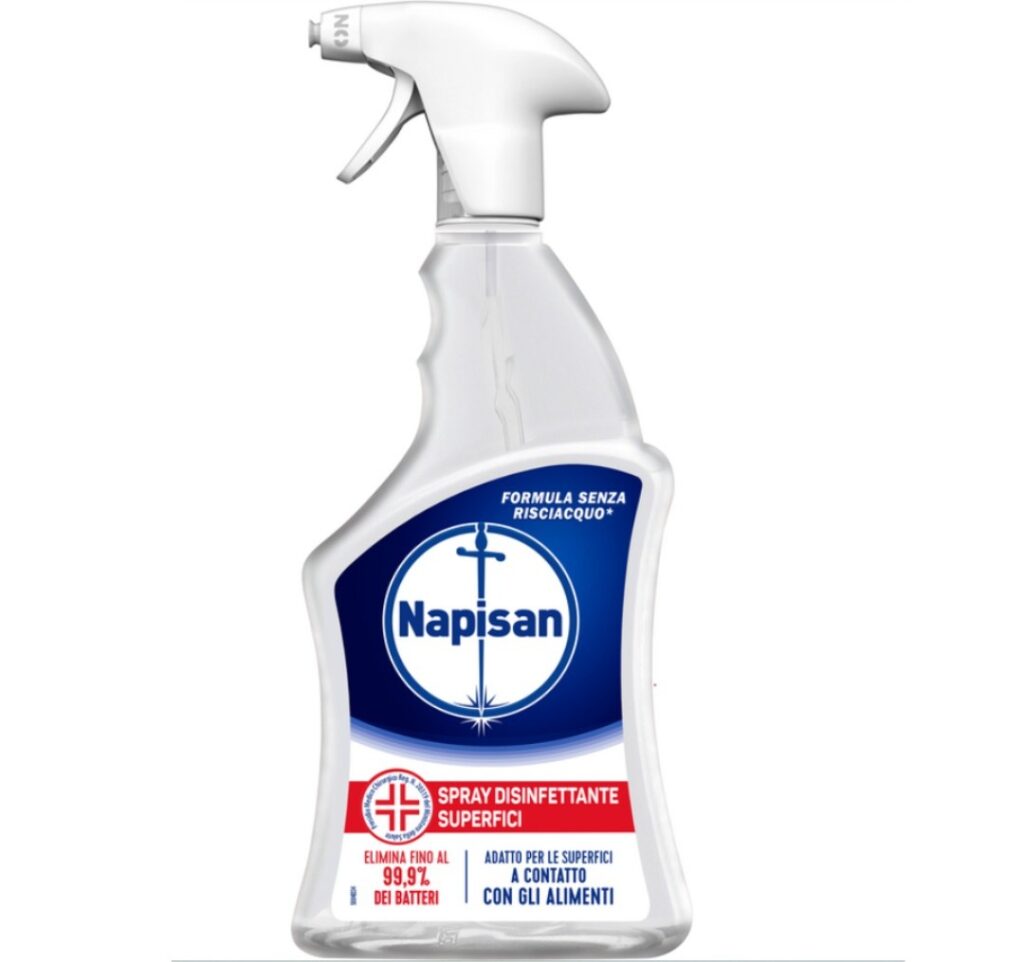 Napisan dezinfekcijsko sredstvo za površine 750 ml sprej uklanja bakterije