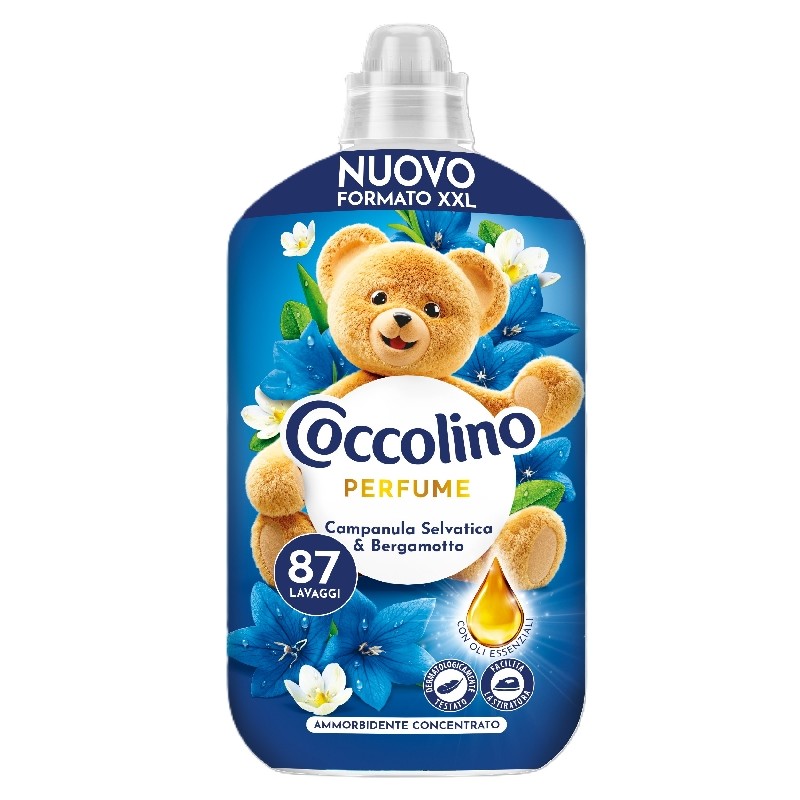Coccolino Perfume Campanula Bergamotto omekšivač za veš 1827 ml XXL 87 pranja koncentrat