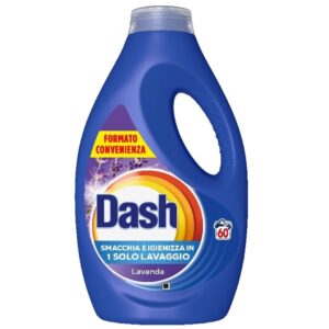 Dash tečni deterdžent za veš Lavanda 2,7 L za 60 pranja originalni italijanski koncentrat za bijeli i šareni veš