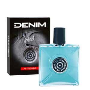 Denim Black after shave 100 ml muški miris italijanski losion poslije brijanja svjež drvenast miris