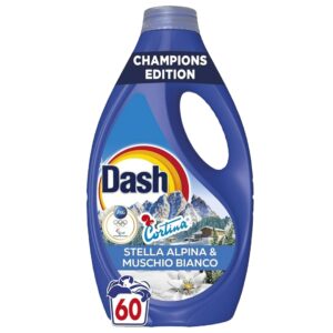Dash Cortina Stella Alpina Muschio Bianco tečni deterdžent 60 pranja koncentrat bijeli i šareni veš italijanski deterdžent 20 do 90 stepeni
