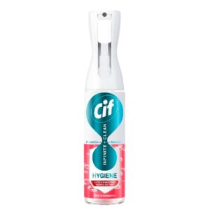 Cif Infinite Clean Hygiene jabuka jasmin sprej probiotik univerzalni čistač stakla ogledala bez tragova