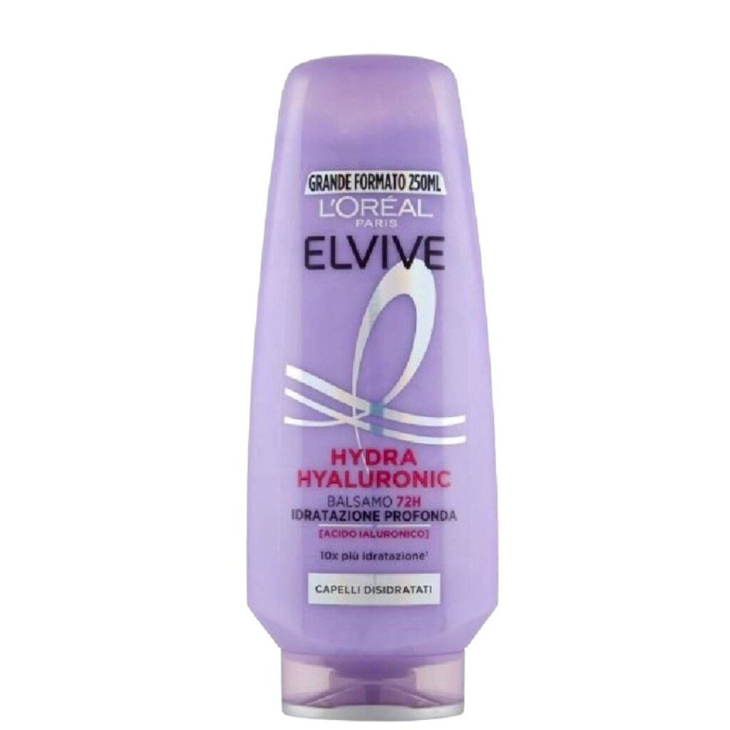 L'Oréal Paris Elvive Hydra Hyaluronic balzam 250 ml, balzam sa hijaluronskom kiselinom, dubinska hidratacija suhe i dehidrirane kose, njega i sjaj, originalni L'Oréal Paris.