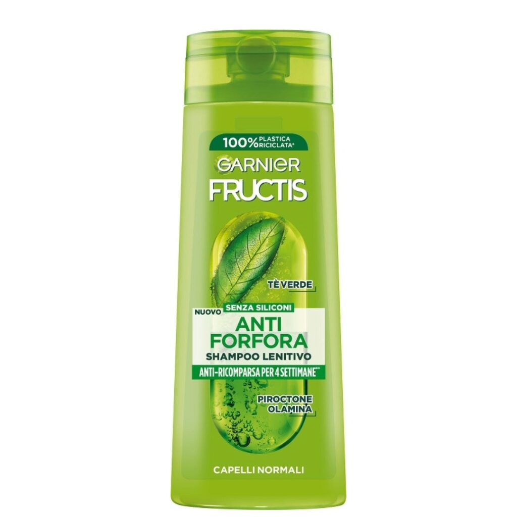 Garnier Fructis Anti Forfora Lenitivo šampon protiv peruti 250ml Piroctone Olamine zeleni čaj bez silikona za normalnu kosu i osjetljivo tjeme 💚✨