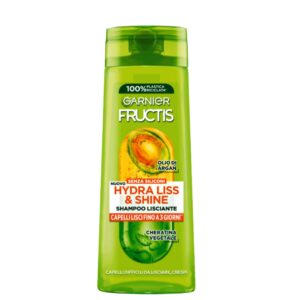 Garnier Fructis Hydra Liss Shine šampon 250ml za neposlušnu kosu arganovo ulje biljna keratina bez silikona protiv frizz efekta zaglađivanje kose ✨💚