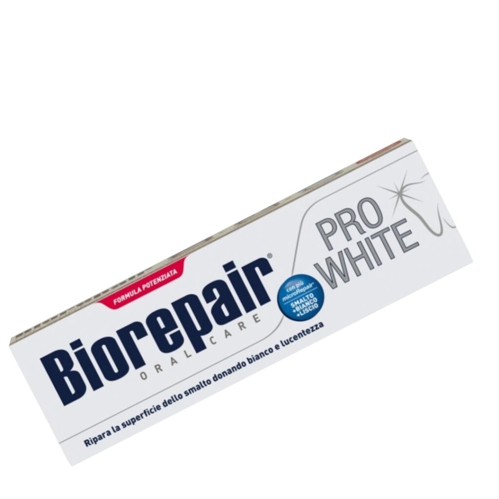 Biorepair Pro White italijanska pasta za prirodno bjelje zube 75 ml