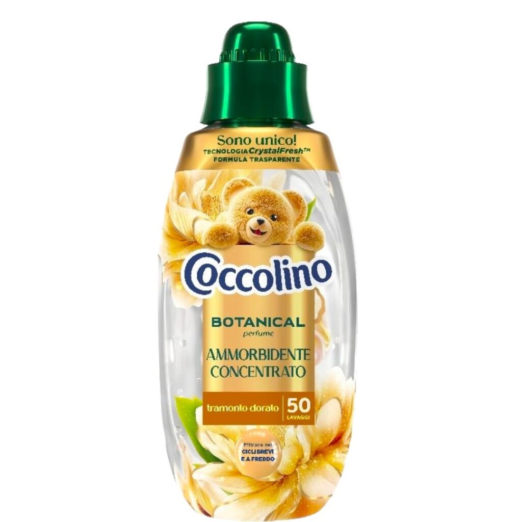 Coccolino Botanical Perfume Tramonto Dorato koncentrirani omekšivač za veš 750 ml za 50 pranja