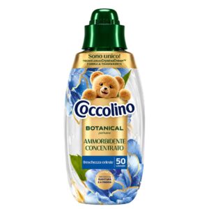Coccolino Botanical Perfume Freschezza Celeste koncentrirani omekšivač za veš 750 ml za 50 pranja