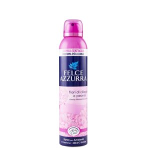 Felce Azzurra Aria di Casa Spray 250 ml – osvježivač prostora sa mirisom cvijeta trešnje i božura, originalni italijanski proizvod.