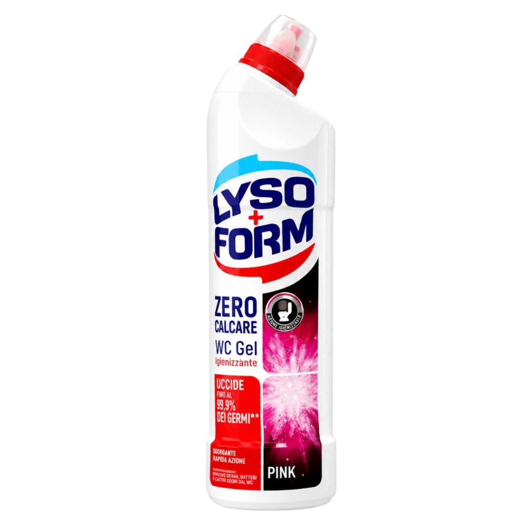 Lysoform Zero Calcare Lime dezinfekcijski WC gel protiv kamenca s mirisom limete 750 ml