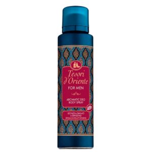 Tesori d’Oriente For Men aromatični dezodorans u spreju s ebanovinom i ginsengom 150 ml.