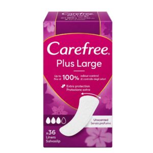 Carefree Plus Large veliki dnevni higijenski ulošci bez mirisa 36 komada