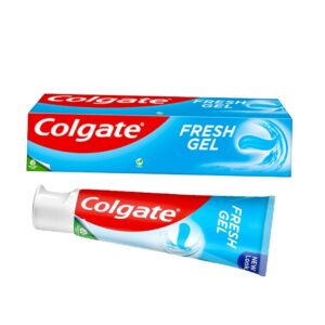 Colgate Fresh Gel pasta za zube 100 ml temeljito čisti zube i usnu šupljinu, pomaže ukloniti naslage te pruža dugotrajan osjećaj svježine.