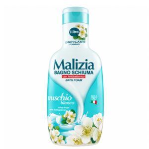 Malizia Bagno Schiuma Muschio Bianco 1 L kupka za tijelo s mirisom bijelog mošusa